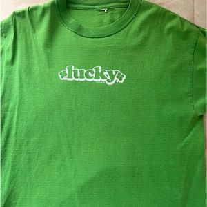 Thrifted Green Lucky Shirt